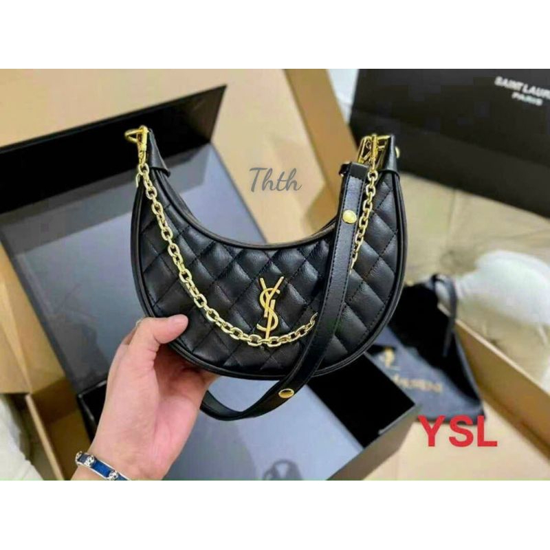 Túi sách nữ. túi sách kẹp nách chữ Y trần trám đen mịn. trí việt 65.55am