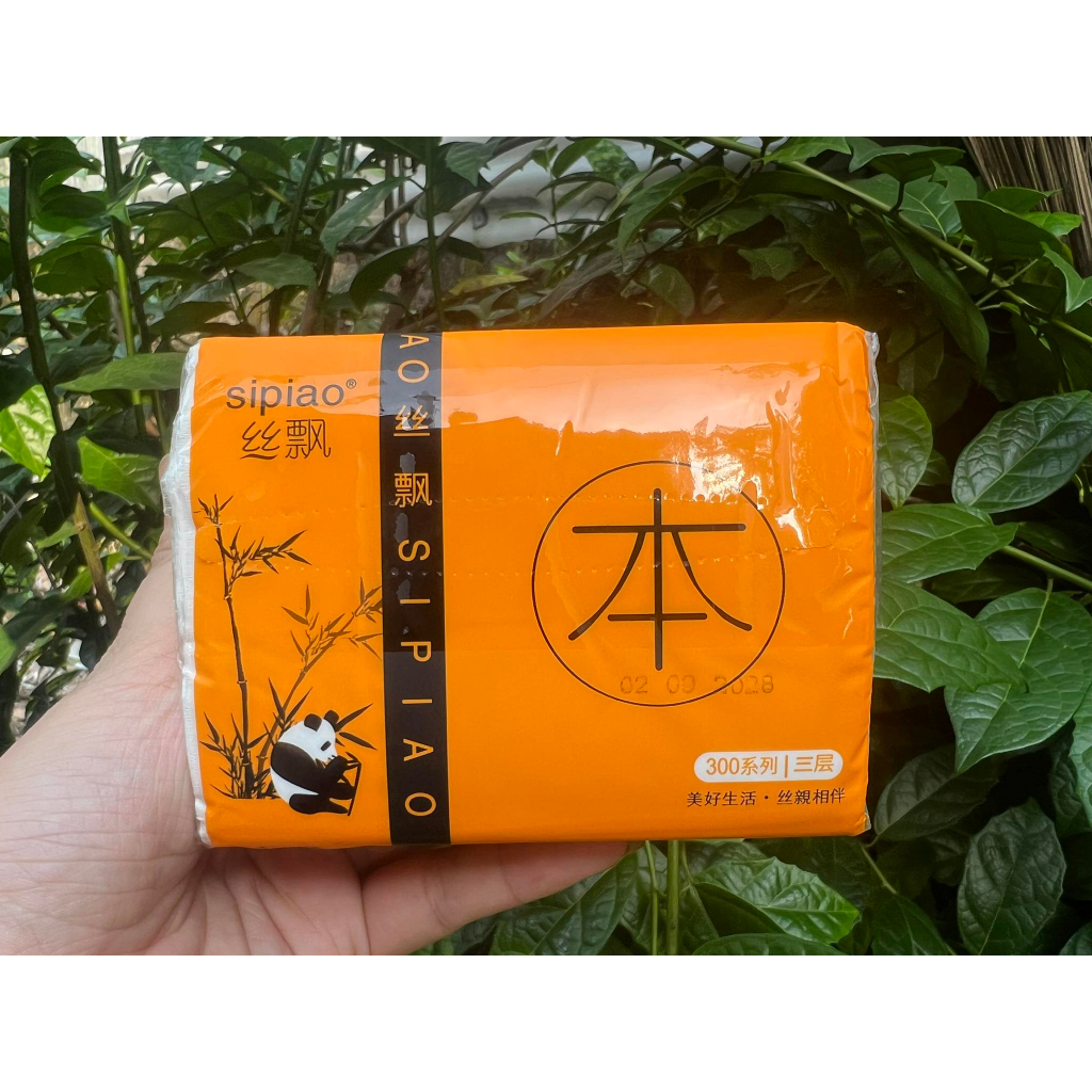 GIẤY ĂN GẤU TRÚC DAI MÀU TRẮNG