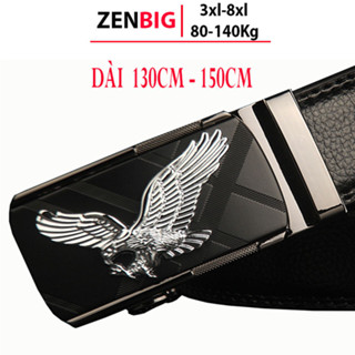 Thắt lưng nam big size dài tới 150cm, hoặc gọi là dây nịt nam khóa rút bigsize cho người mập bụng to