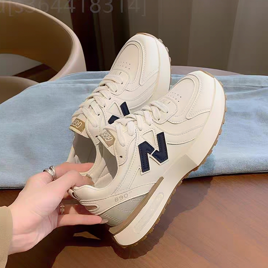 Giày thể thao nữ 890, Giày nữ đế độn cao 5 phân, Sneaker nb phong cách ulzzang trending