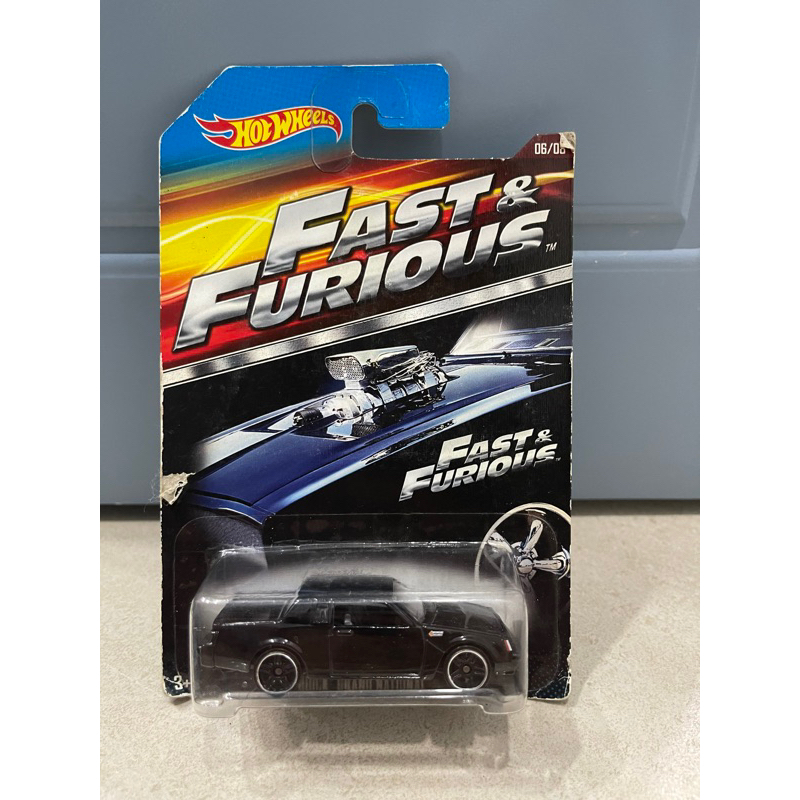 Xe mô hình đồ chơi Hotwheels cơ bản 1:64 - Fast & Furious - Buick Grand National