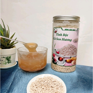   LOẠI ĐẶC BIỆT  Tinh bột Sen Hương Việt Nam bột củ sen sản phẩm OCOP VIAGRI thanh mát có thể ăn kèm hạt dinh dưỡng 