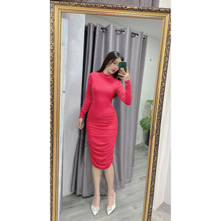 ĐẦM BODY TAY DÀI NHÚN