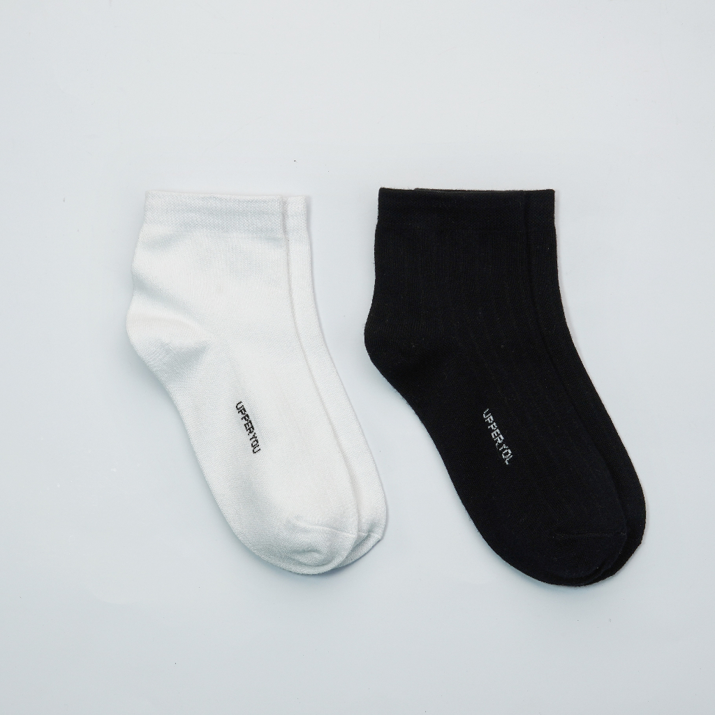 Tất vớ bamboo sợi tre cổ trung unisex V-SOCKS giá rẻ dày dặn thấm hút ôm chân