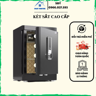 (CAO CẤP) Két sắt điện tử thông minh 3C, Khóa vân tay khóa số chống cạy phá, bảo mật cao, chống cháy nổ.