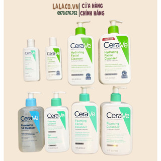Sữa Rửa Mặt CeraVe SA Smoothing, Hydrating, Foaming Cleanser - Cho Da Dầu Mụn, Khô, Nhạy Cảm