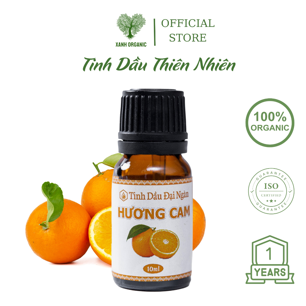 Tinh dầu cam ngọt xông phòng thiên nhiên nguyên chất LT FARM 10ml xông tinh dầu phòng ngủ đuổi muỗi khử mùi