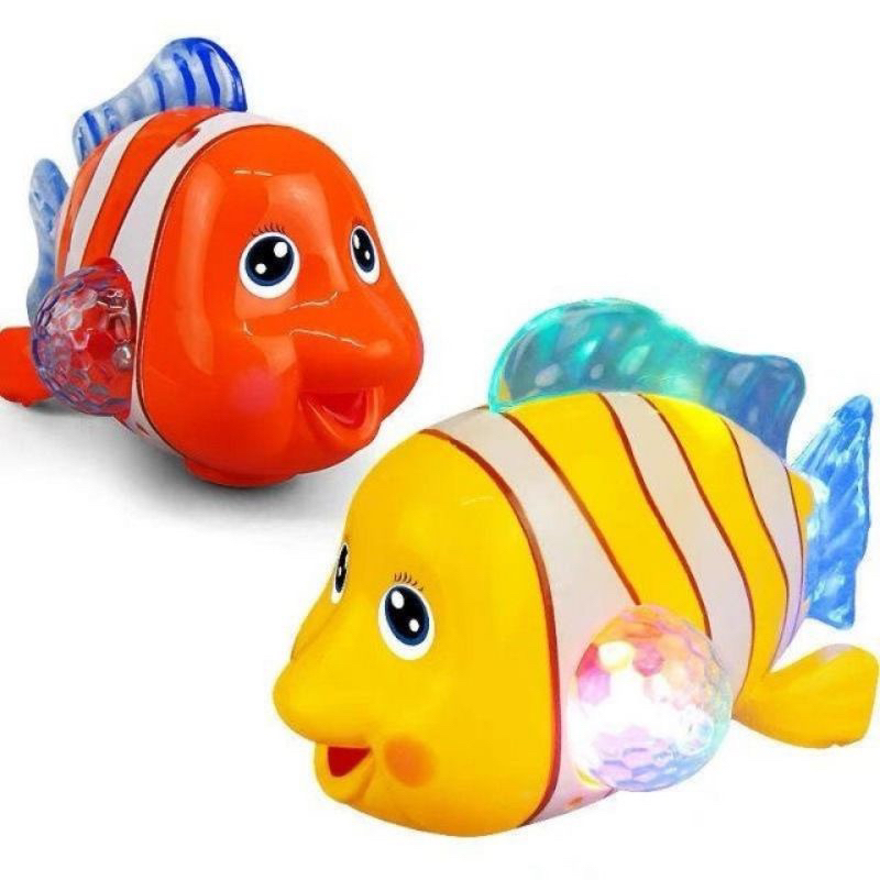 Đồ Chơi Chú Cá Hề, Cá Nemo Đáng Yêu Cho Bé có đèn và nhạc Ak9
