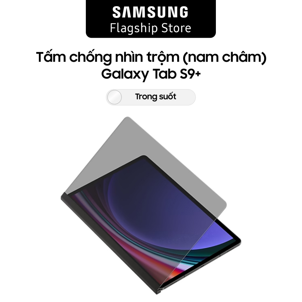 Tấm chống nhìn trộm (nam châm) Galaxy Tab S9 Plus