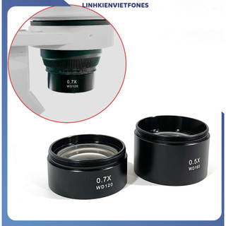 Lens nâng chiều cao kính hiển vi wd165 0.5x, wd120 0.7x