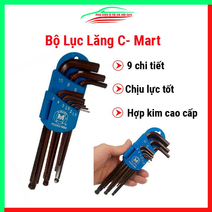 Bộ lục lăng C- Mart 9 món ngắn cao cấp