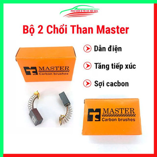 Bộ 2 chổi than Master cho máy khoan, máy cắt đa kích thước