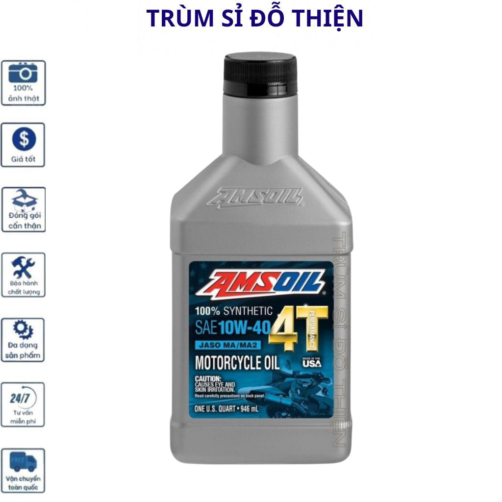 Nhớt Amsoil Performance 4T 10w40 HOANTHACH SP018680
