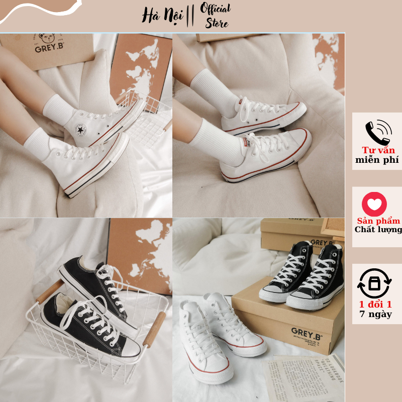 Giày Converse_Cổ Cao Nam Nữ, Giày Converse_Cổ Thấp CV 1970 Hàng Cao Cấp Full Box Bill