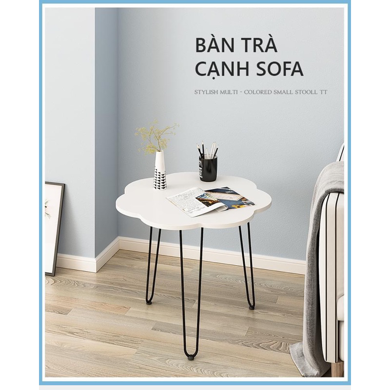 Bàn cafe đám mây decor phong cách Hàn nhãn hiệu Larot - Lm83