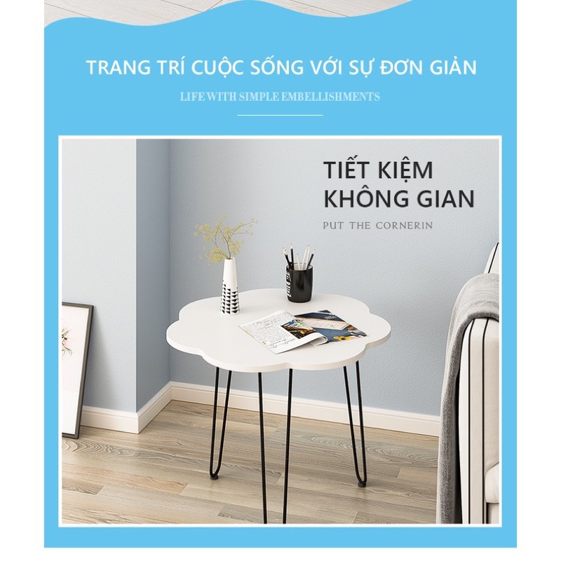 Bàn cafe đám mây decor phong cách Hàn nhãn hiệu Larot - Lm83