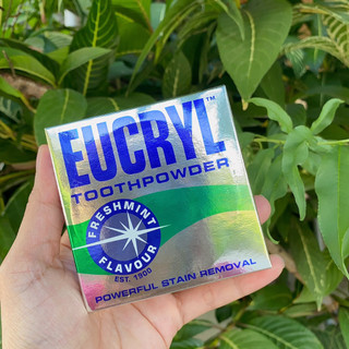(Date 01/2025) Bột làm trắng răng Eucryl Toothpowder – Anh