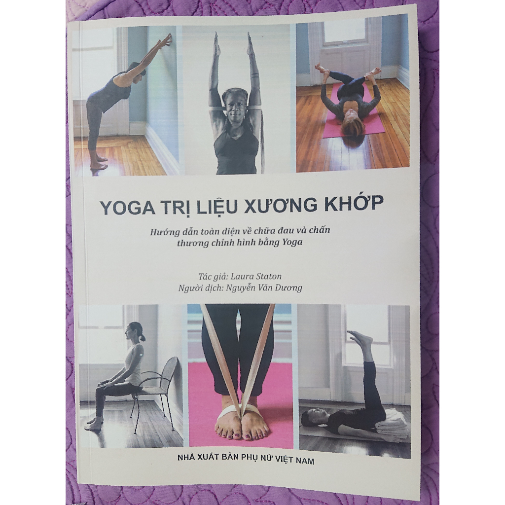 Sách Yoga trị liệu xương khớp