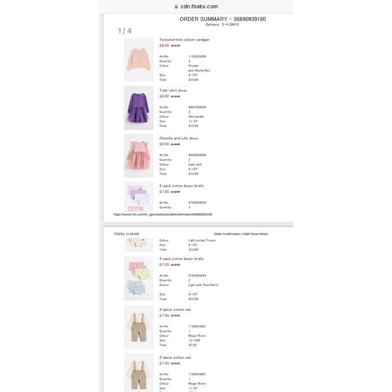 Váy công chúa dài tay cho bé gái màu tím xinh xắn săn sale UK sz 1.5-2y