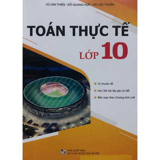 Sách - toán thực tế lớp 10