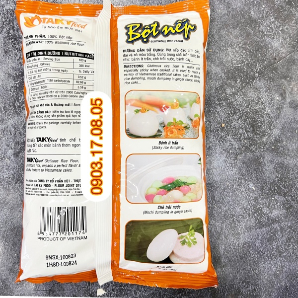 Bột nếp Tài Ký-Gói