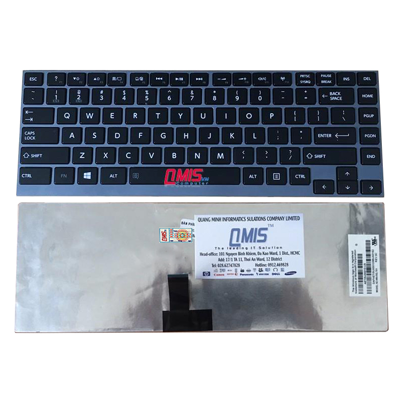 Bàn phím laptop Toshiba Portege R630 R631 R632 R700 R705 R730 R731 R732 R830 R835 R930 R935