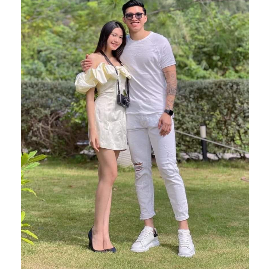 Giày 𝐌𝐂 𝐐𝐔𝐄𝐄𝐍 bản Đẹp , Giày MCQ gót nhung Độn Đế 3 Phân Màu Trắng Gót Đen nam nữ Full BoxBill size 36_43