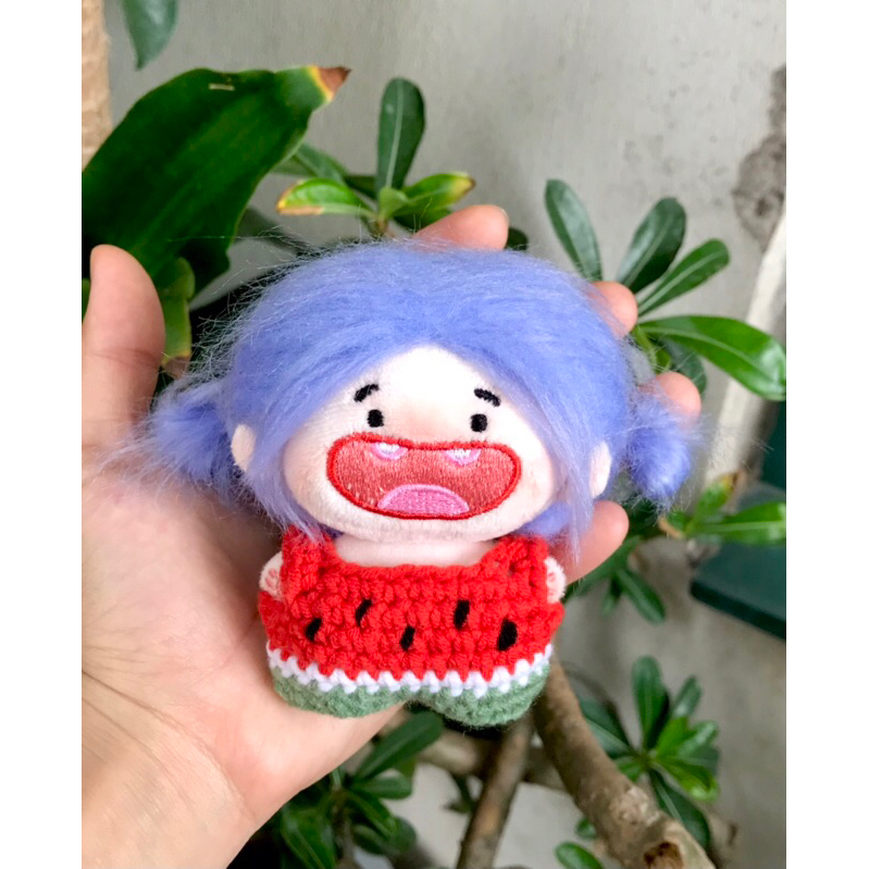 Outfit doll 10cm bộ dưa hấu cho doll 10cm