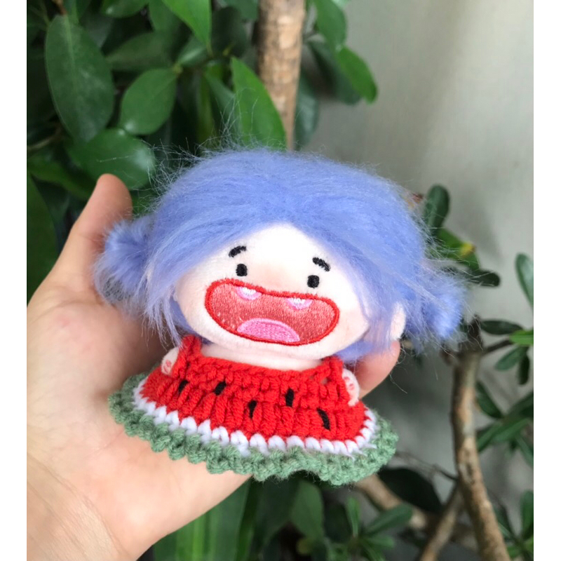 Outfit doll 10cm bộ dưa hấu cho doll 10cm