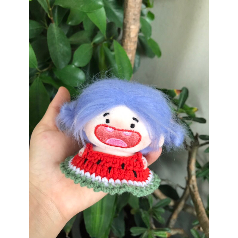 Outfit doll 10cm bộ dưa hấu cho doll 10cm