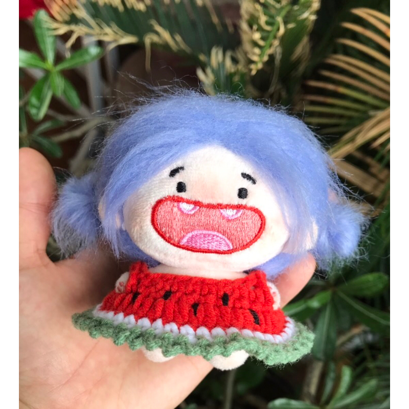 Outfit doll 10cm bộ dưa hấu cho doll 10cm