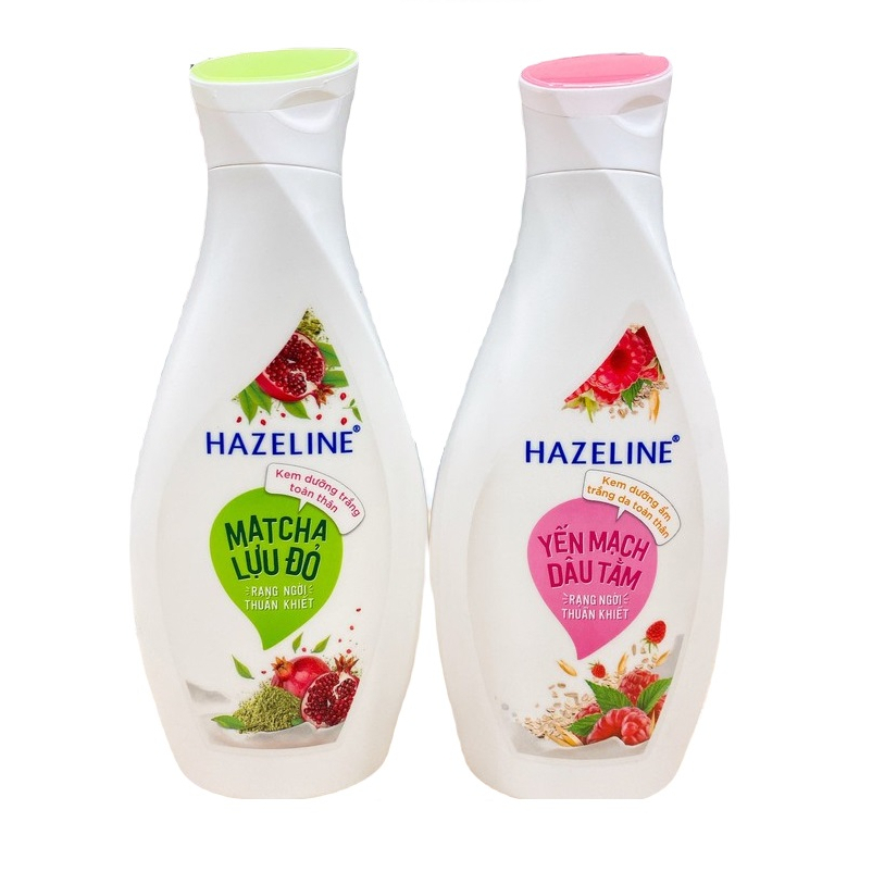 (230ml) Sữa Dưỡng Thể Sáng Da Mềm Mịn HAZELINE Chính Hãng Công Ty Mẫu Mới