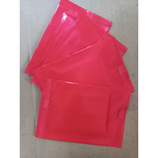 500 cái khăn lạnh, khăn ướt mini Màu Đỏ.