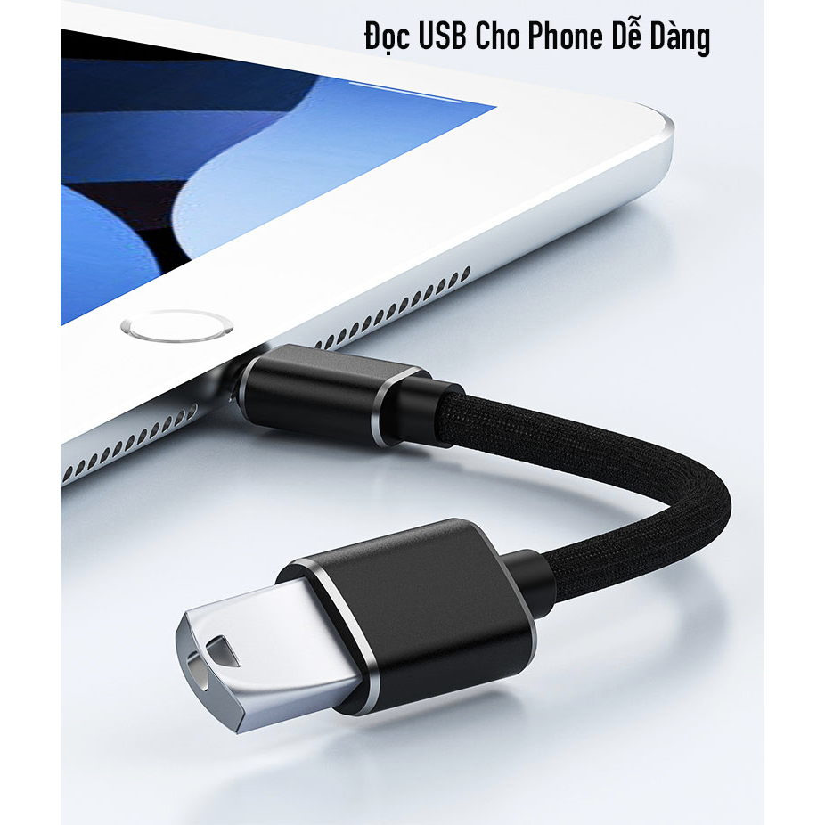 Cáp USB 3.0 OTG Cho Phone Táo Cao Cấp NYT CDN103 - BH 12T Đổi Mới