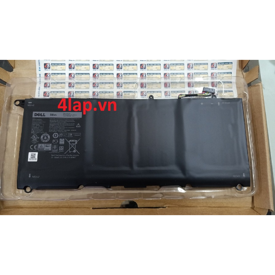 Thay Pin laptop Dell XPS 13 9343 9350 Zin Chính Hãng 90V7W 52Wh