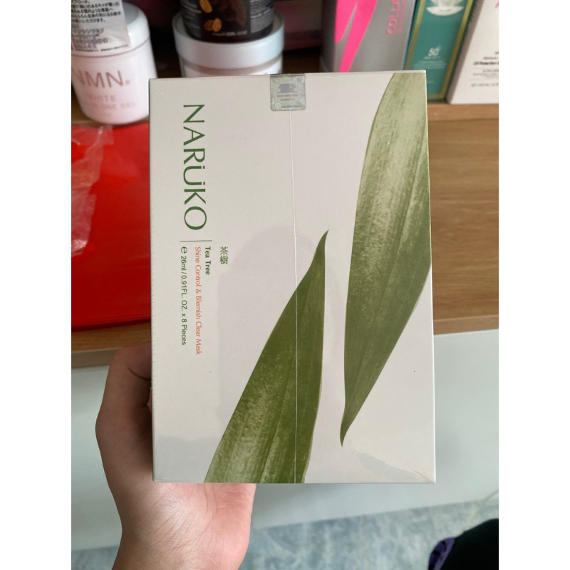 Mặt nạ Naruko Tea Tree Hộp 8 Miếng Sản Phẩm Chính Hãng