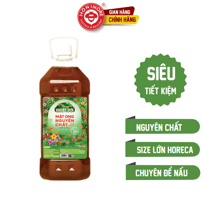 Mật ong nguyên chất Rừng Nhiệt Đới 2800g