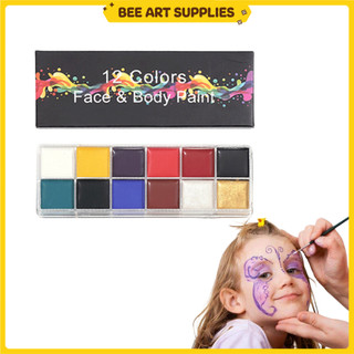 Màu vẽ mặt body hóa trang halloween an toàn không độc hại