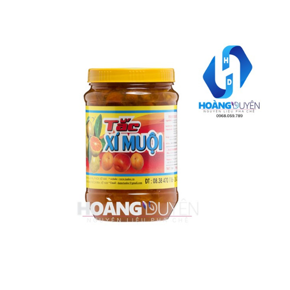 Tắc Xí Muội Tấn Lộc hũ 900g