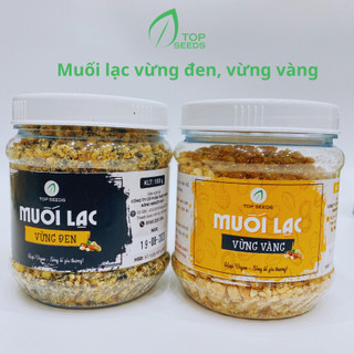 Muối lạc vừng vàng, muối lạc vừng đen top seeds 180g