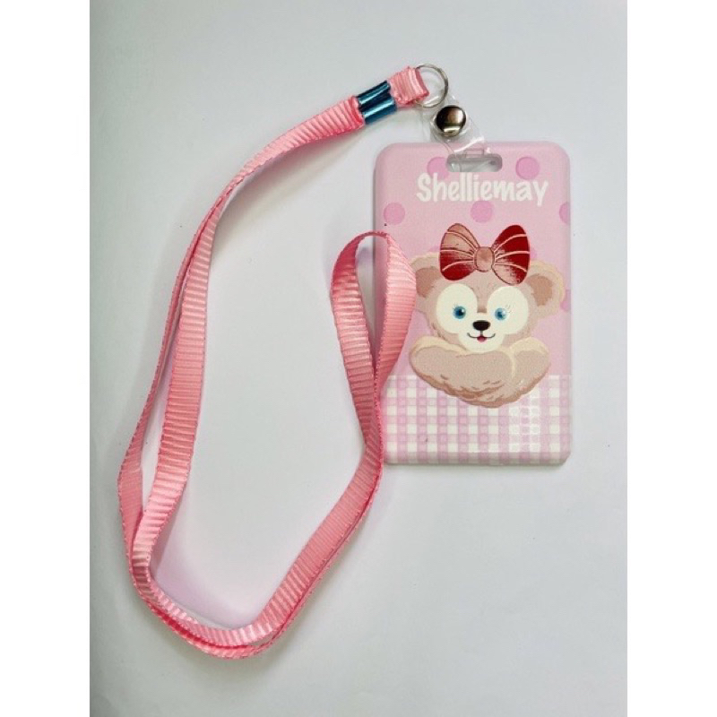 Bao đựng thẻ đeo bảng tên học sinh hoạ tiết hoạt hình đáng yêu kèm dây đeo