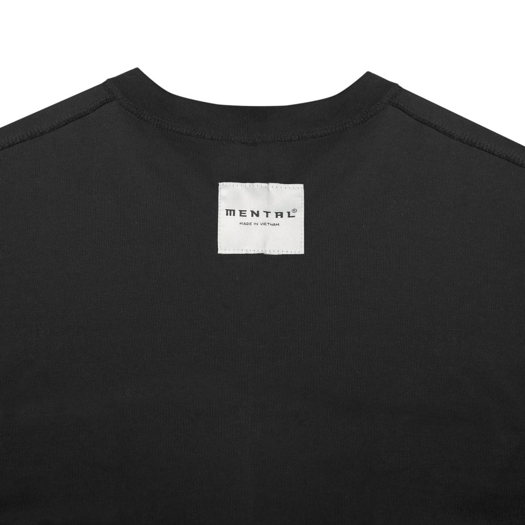 Áo Thun MENTAL® Thêu /Basic/ Oversize Tee