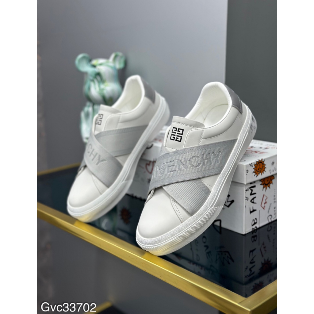 Giày Slipon GVC Đi Học Đi Chơi Siêu Đẹp - Giày Lười Nam GVC Chun Đơn giản