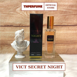 Nước hoa mini nũ Victoria's Secret Night 20ml, Nước hoa chiết cho nữ quyến rũ nữ tính và sang trọng