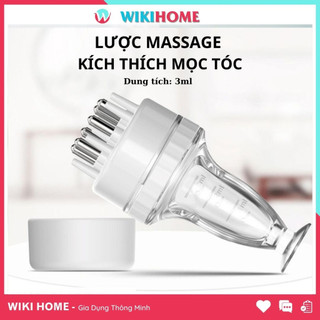 Lược Mát Xa Da Đầu Bôi Dưỡng Tóc Có Bi Lăn Bôi Đều Tinh Dầu Dưỡng Tóc Vaò  Da Đầu, Máy Mát Xa Vào Da Đầu