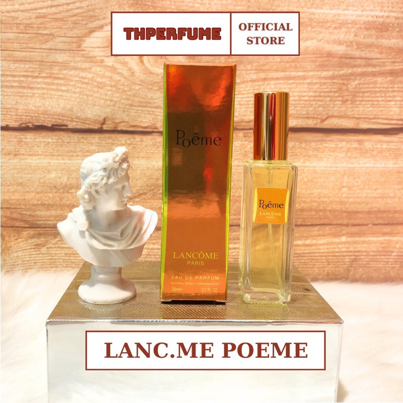 Nước hoa mini nữ Lanc0me Poeme 20ml, Nước hoa chiết cho nữ tinh tế lãng mạng và quyến rũ