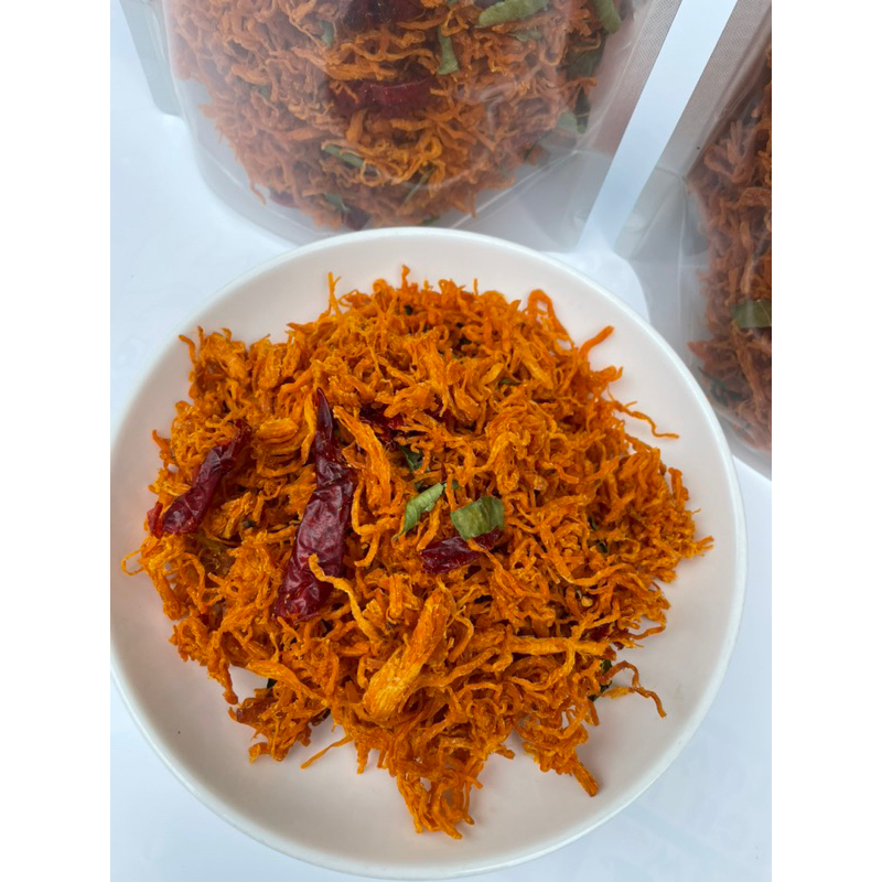 Khô gà lá chanh 1kg dai ngon đậm vị - MT Food