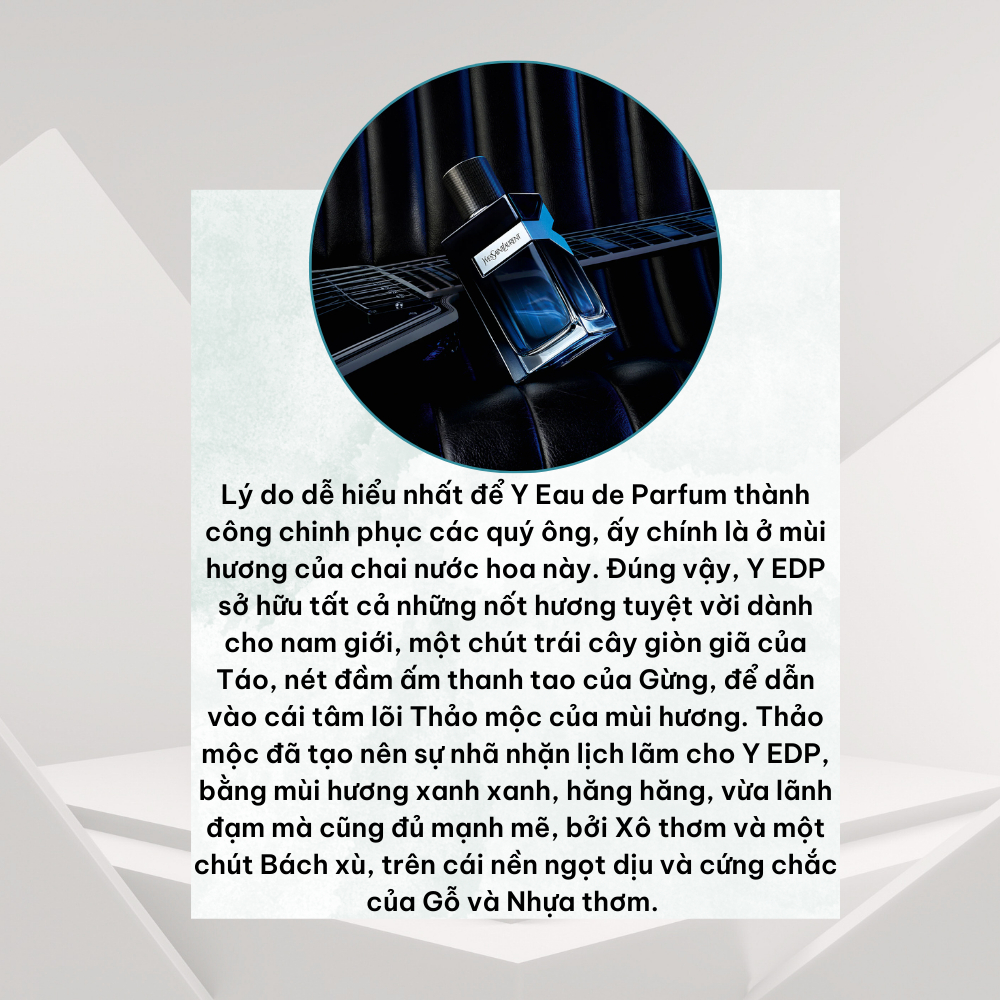 Nước hoa nam ysl y chiết 10ml edp chính hãng hội tụ đầy đủ sự nam tính, mạnh mẽ của đàn ông |Sam perfume