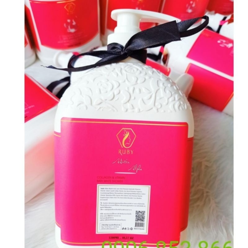 Sữa Tắm Trắng Da Hương Nước Hoa Ruby 1200ML