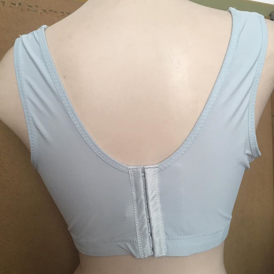 Áo lót nữ đệm mỏng cho ngực ngoại cỡ bản lưng to 6 móc che mỡ thừa cho người mập size lớn 36 38 40 42 KGE 8119